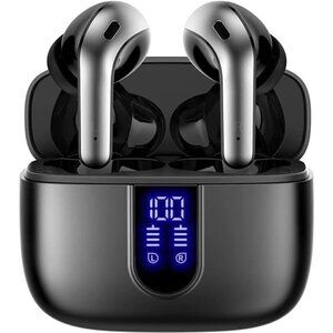 Bluetooth Headphone Wireless Earbud Airpods Pro 2 Charging Case Waterproof BLACK